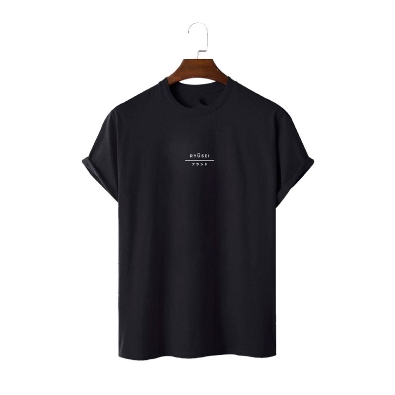 Kaos Pria Ryusei Tsh Men Sanuki Black