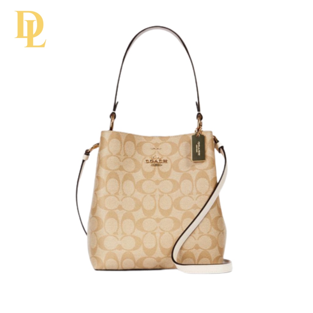 COACH SMALL TOWN BUCKET BAG IN SIGNATURE CANVASS (2312)