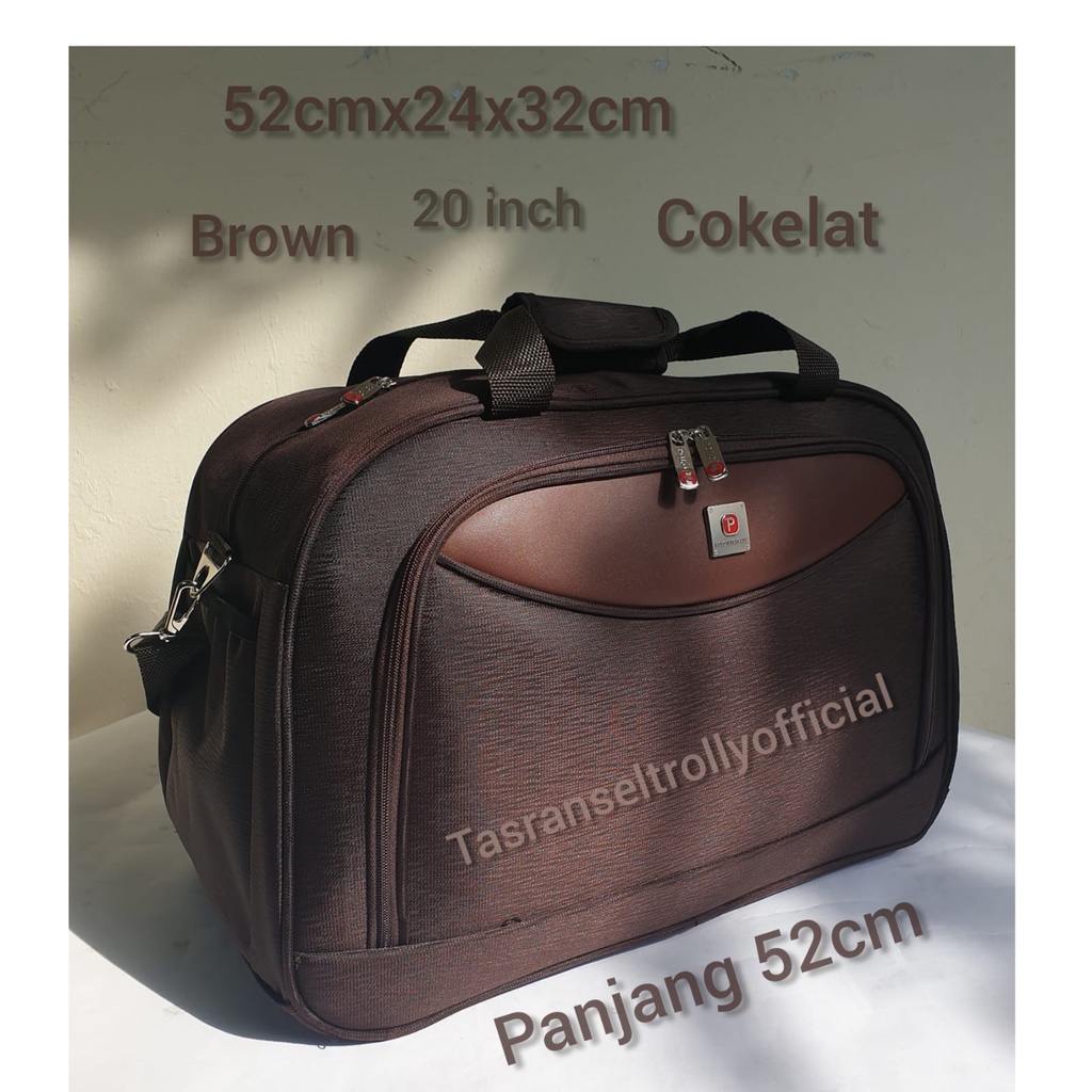 Tas Pakaian Travel Bag Polo Interclub 52x24x32cm ukuran sedang 100%original