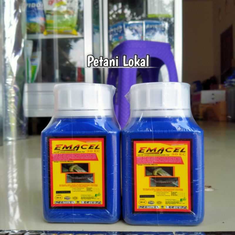 Insektisida Emacel 30EC Obat Ulat Kemasan 250ml