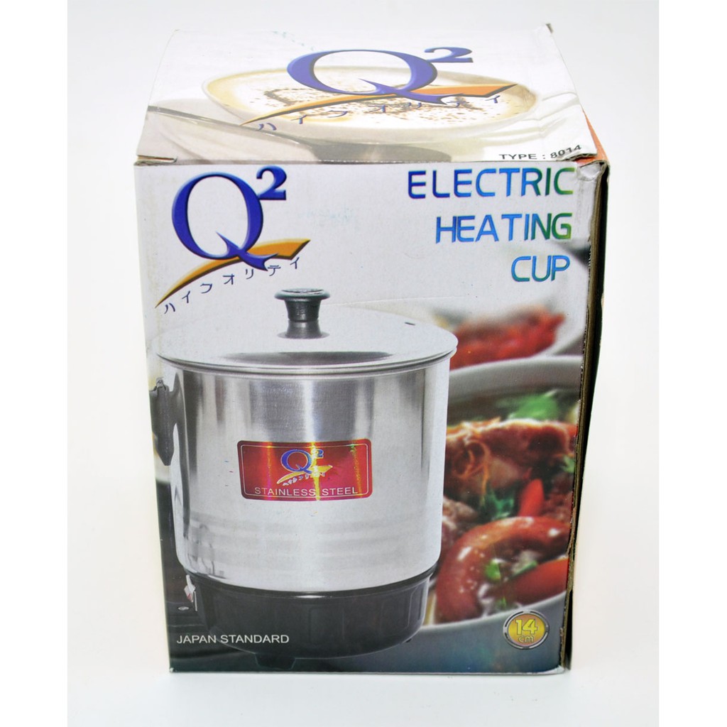 VOM Electric Heating Cup Q2 14cm / Teko Listrik / Mug Elektrik - 0257