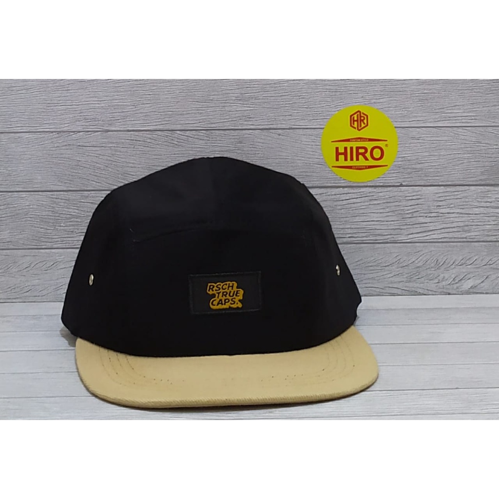 [COD]Topi Distro Pria/Topi Snapback Bordir Hip-Hop New Model/Topi Lima Panel/Topi Original