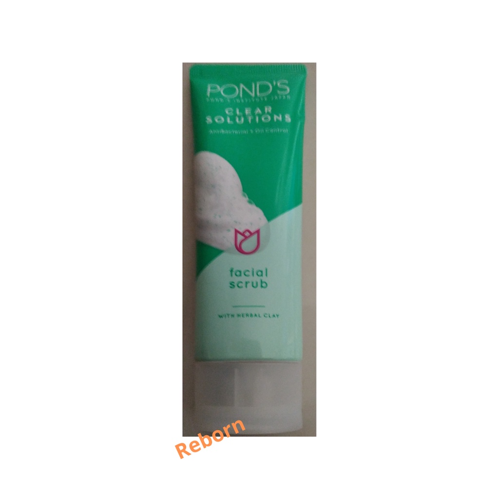 Ponds Clear Solution Facial Scrub 50 ml (Promo Hemat)