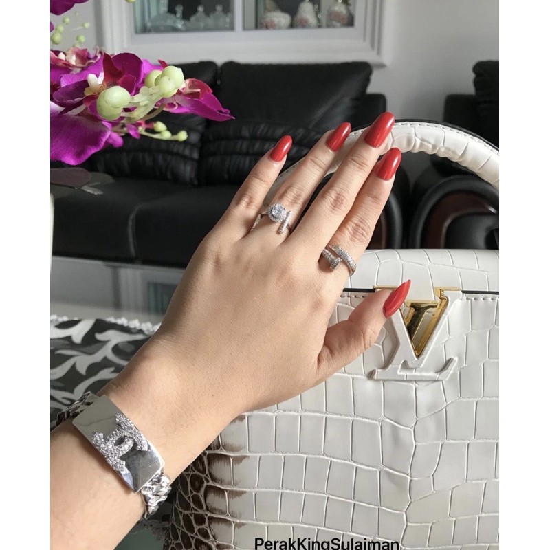 Gelang Perak Sisik Naga Chanel