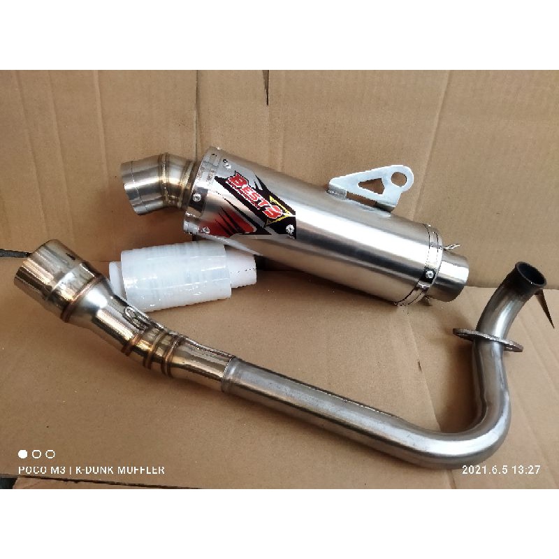 Knalpot Best3 pcx vario 150 honda ADV vario 125led
