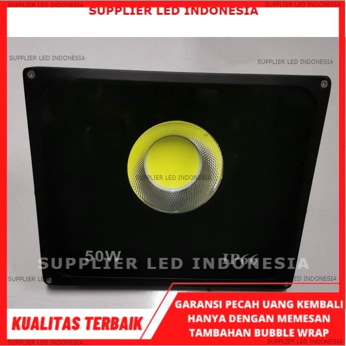 LAMPU SOROT LED COB 50 WATT / Flood light cob 50W KAP / Lampu Sorot COB - Putih