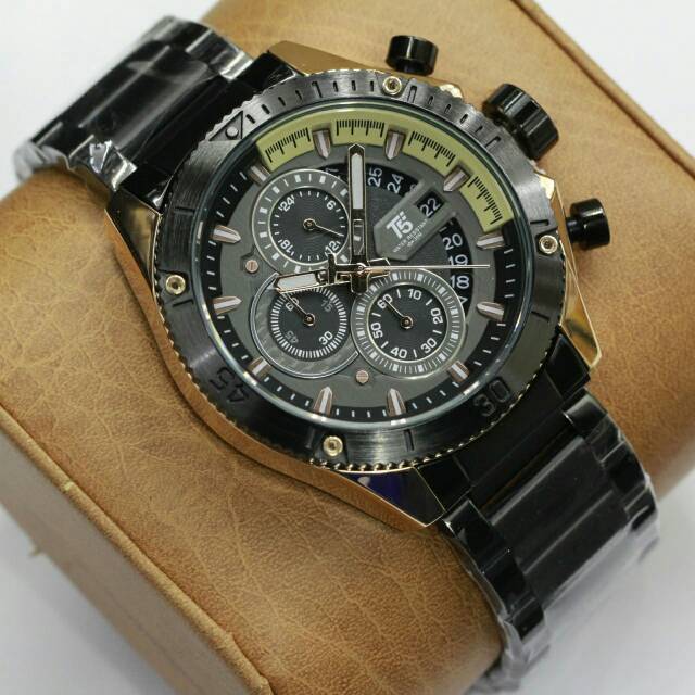 Jam Tangan Pria T5 H 3642 chronograph original tahan air