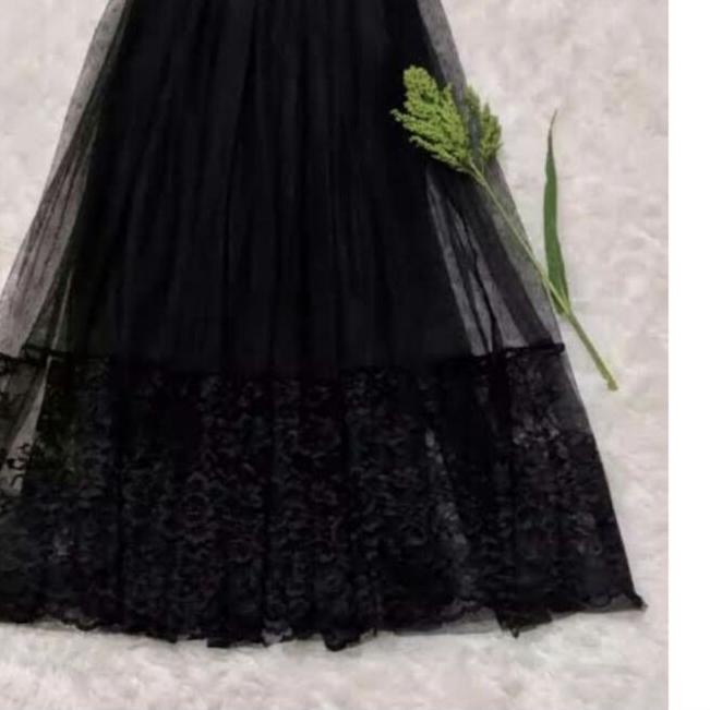 ▲ ROK TUTU RENDA MAXI SKIRT PREMIUM IMPORT/ ROK TUTU BROKAT TILLE/ BAWAHAN WANITA ✺