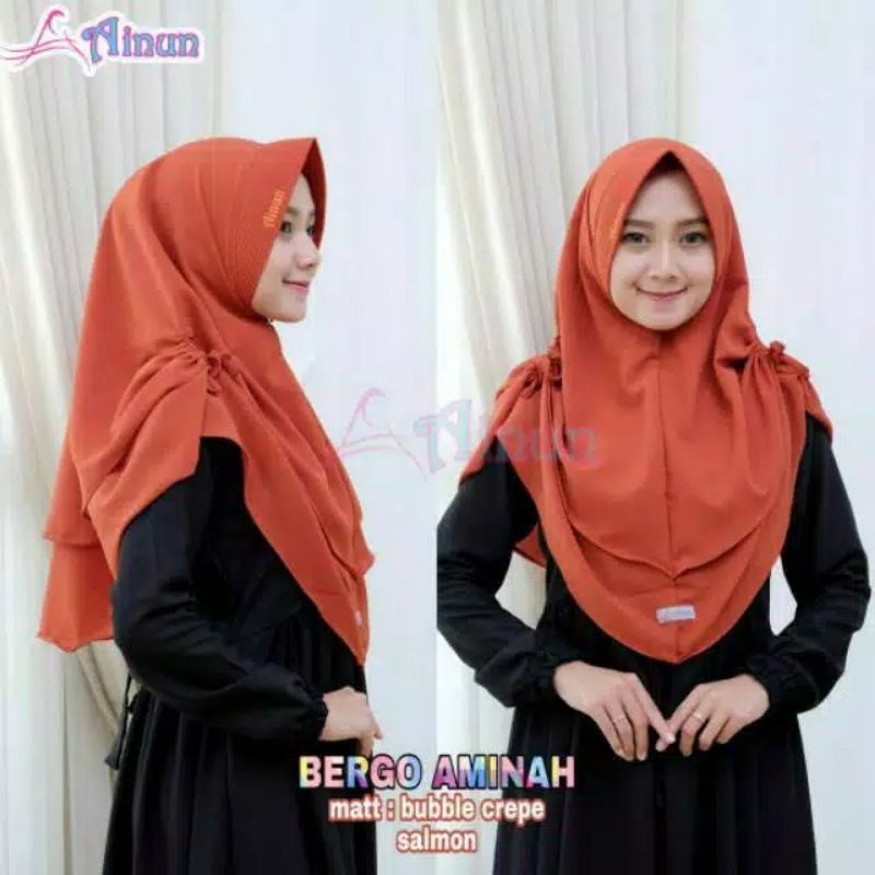 Bergo Aminah by Ainun hijab