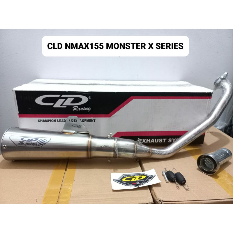 Knalpot CLD Nmax Old Nmax new X Monster , Speed Series, Shark