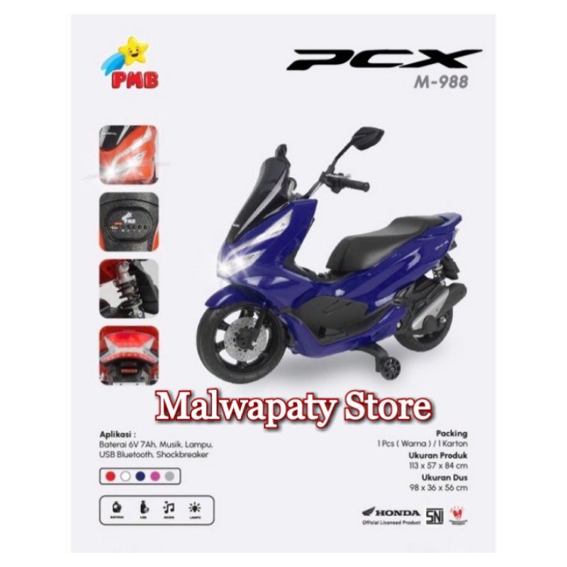 MOTOR LISTRIK AKI ANAK HONDA NEW PCX