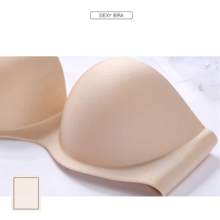 ✅𝐅𝐎𝐈𝐒𝐒® Bra Wanita Seksi Tanpa Tali Pakaian Dalam Bra Push Up Mulus Tanpa Kawat 1231