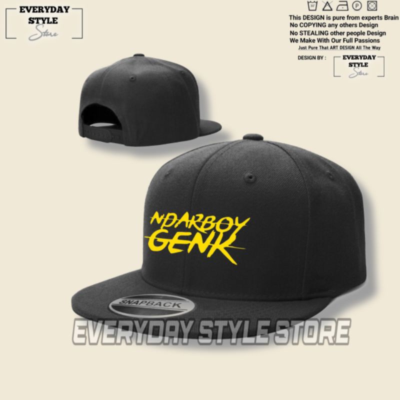 Topi Ndarboy Genk Snapback