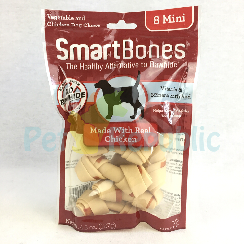 

SMARTBONES Snack Anjing Dental CHICKEN Mini 8pcs