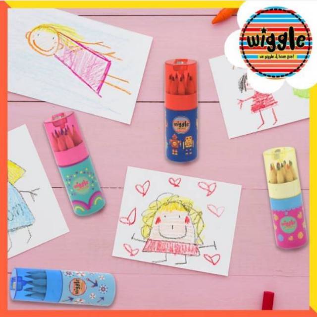 

Wiggle 12 Color Pencil & Sharpener Pensil Warna dan Pengerot