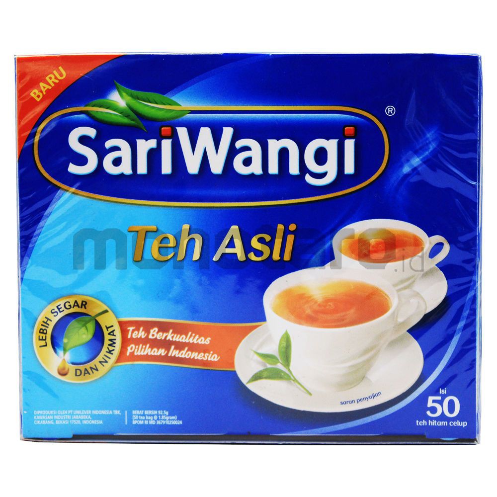 

Teh Sari Wangi 1 BOX BESAR (isi 50 pcs)