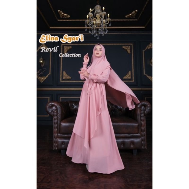 GAMIS SAR'I ELINA BAHAN CERUTY BABYDOLL PREMIUM