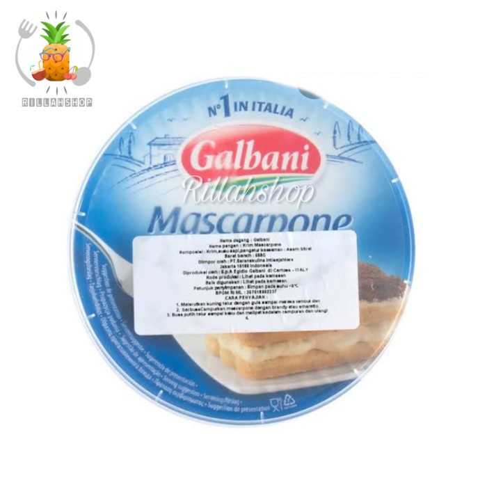 

Galbani Mascarpone Cheese Keju Mascarpone 250g