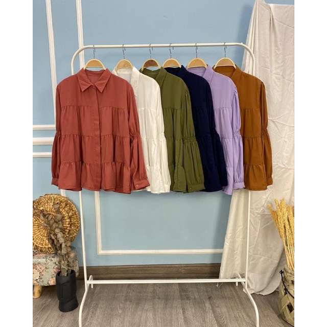 BAJU BLOUSE CH 2123 Bahan Furano