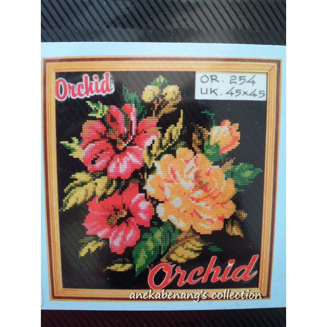 Kruistik Orchid - 254