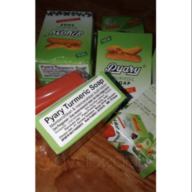 Sabun Arab Original 100% , Sabun Arab Asli , Pyary Turmeric Soap