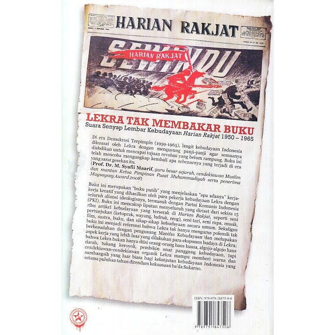 LEKRA TAK MEMBAKAR BUKU