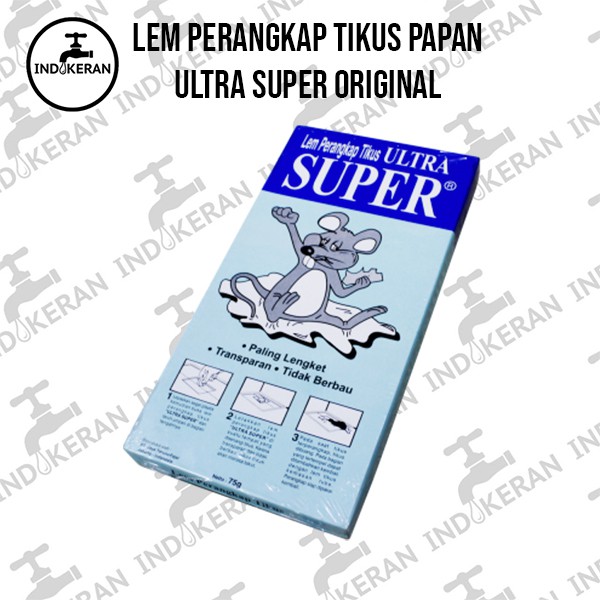 INDOKERAN - Lem Tikus Papan Ultra Super - High Quality