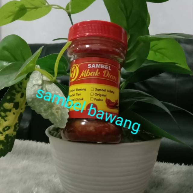 

Sambel bawang kemasan 150gr