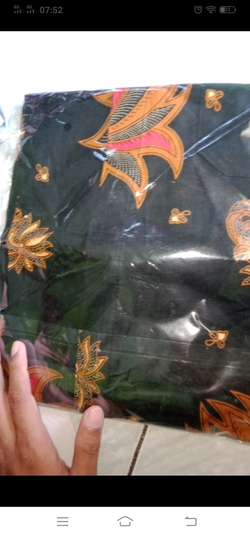 Maura Couple - Sania Ruffle Batik Couple Ori Ndoro Jowi