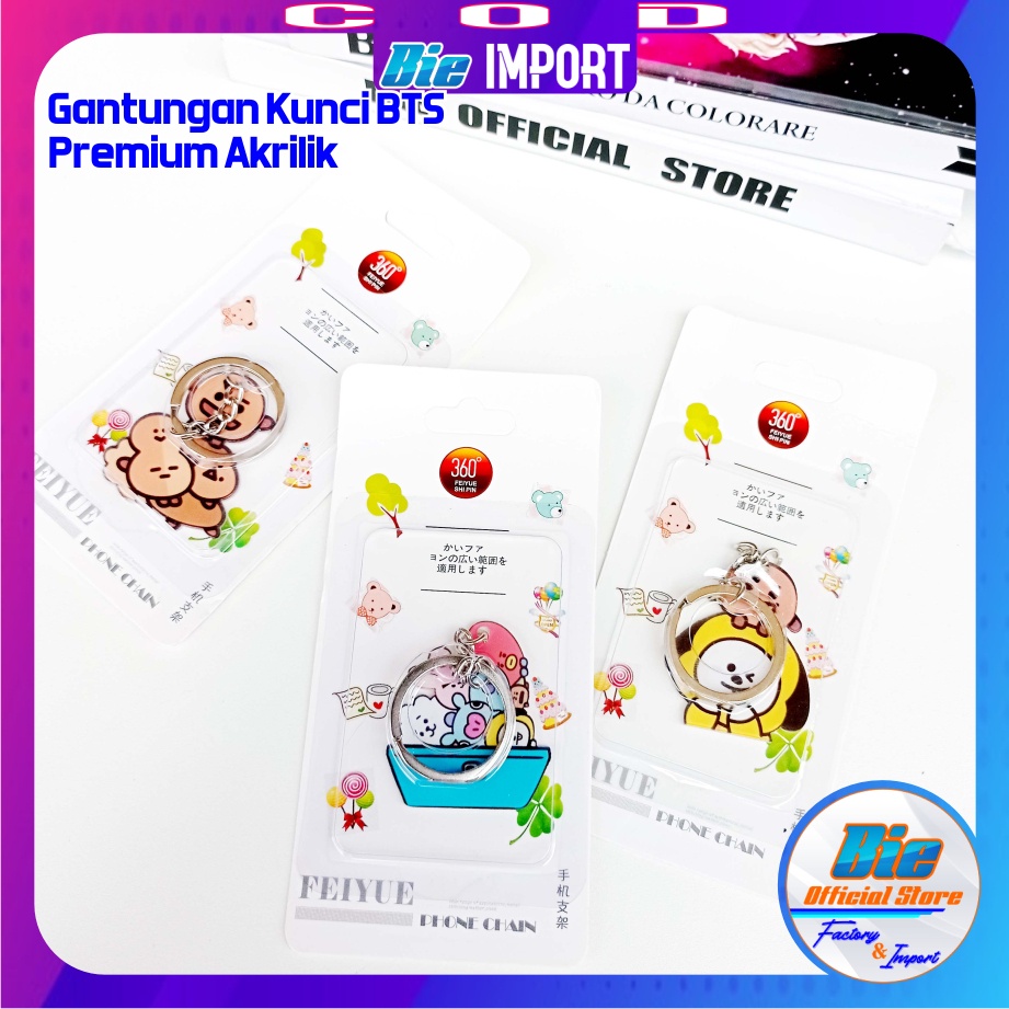 Gantungan Kunci BTS Korea Premium Impor Best Seller