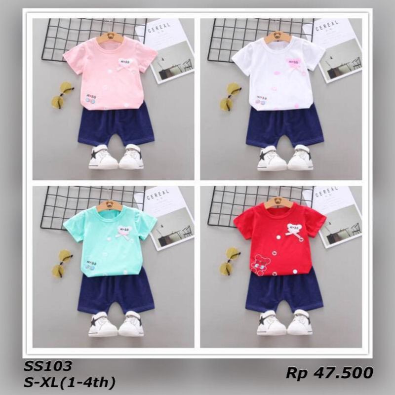 stelan baju anak import qualitas premium 47500x4(1seri) grosir