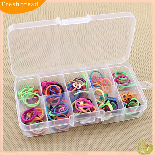 【Fresh】❀10 Compartment Adjustable Transparent Plastic Jewelry Bead Storage Box Organizer