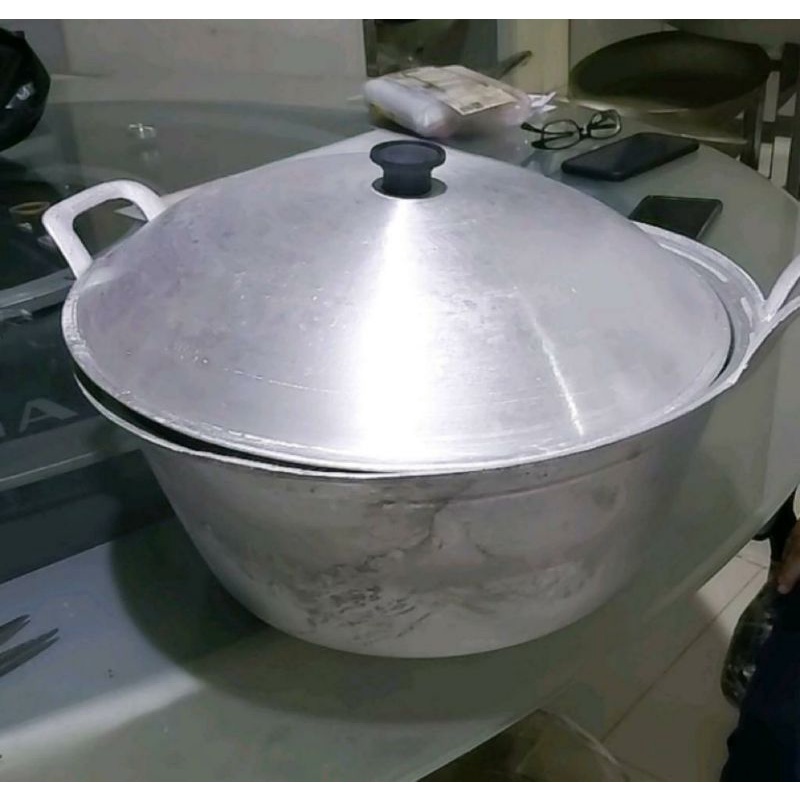 panci katel 3,5 liter citel no 14 alumunium tebal besar kuat anti lengket
