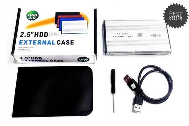 Casing hdd eksternal Laptop 2.5 inch usb 2.0 murah / external case hardisk sata