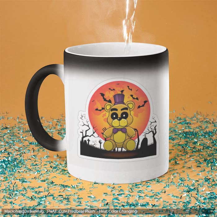 Mug Magic FNAF Cute Fredbear Plush