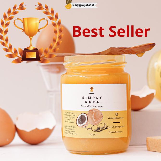 

SEDAP Selai kaya / srikaya / selai sehat / organik / homemade / roti / enak RASA MANTAP