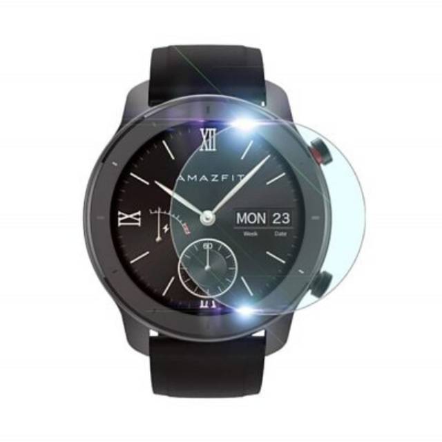 Tempered glass Amazfit GTR 47mm GTR 42MM anti gores screen guard kaca