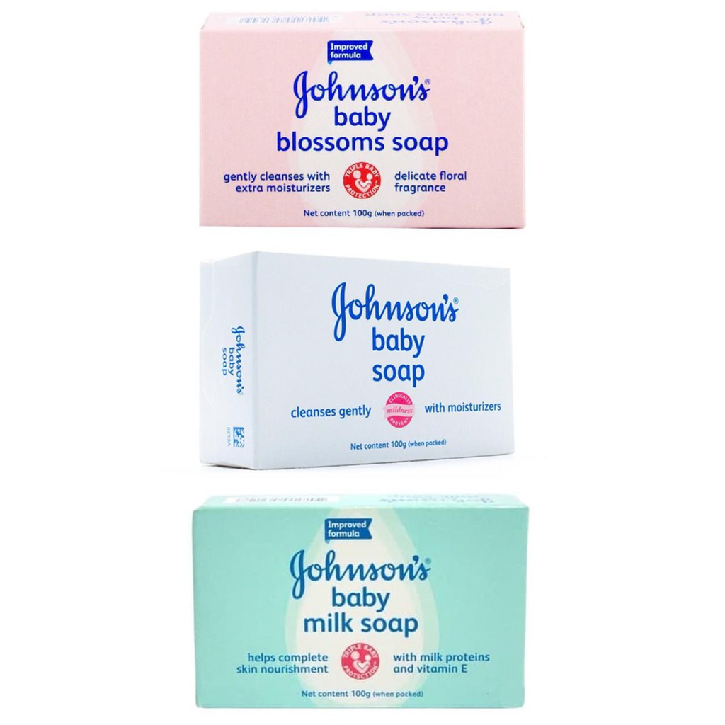 JOHNSONS BABY SOAP BAR 100GR