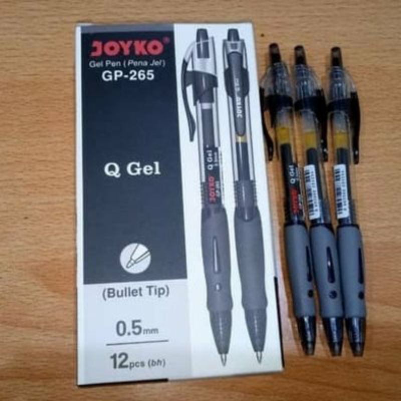 

PULPEN JOYKO GP-265 Q GEL 0.5mm (SATUAN) - HITAM