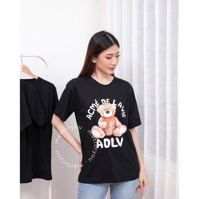 kaos oversize /kaos wanita oversize bear / kaos ootd wanita/kaos terbaru