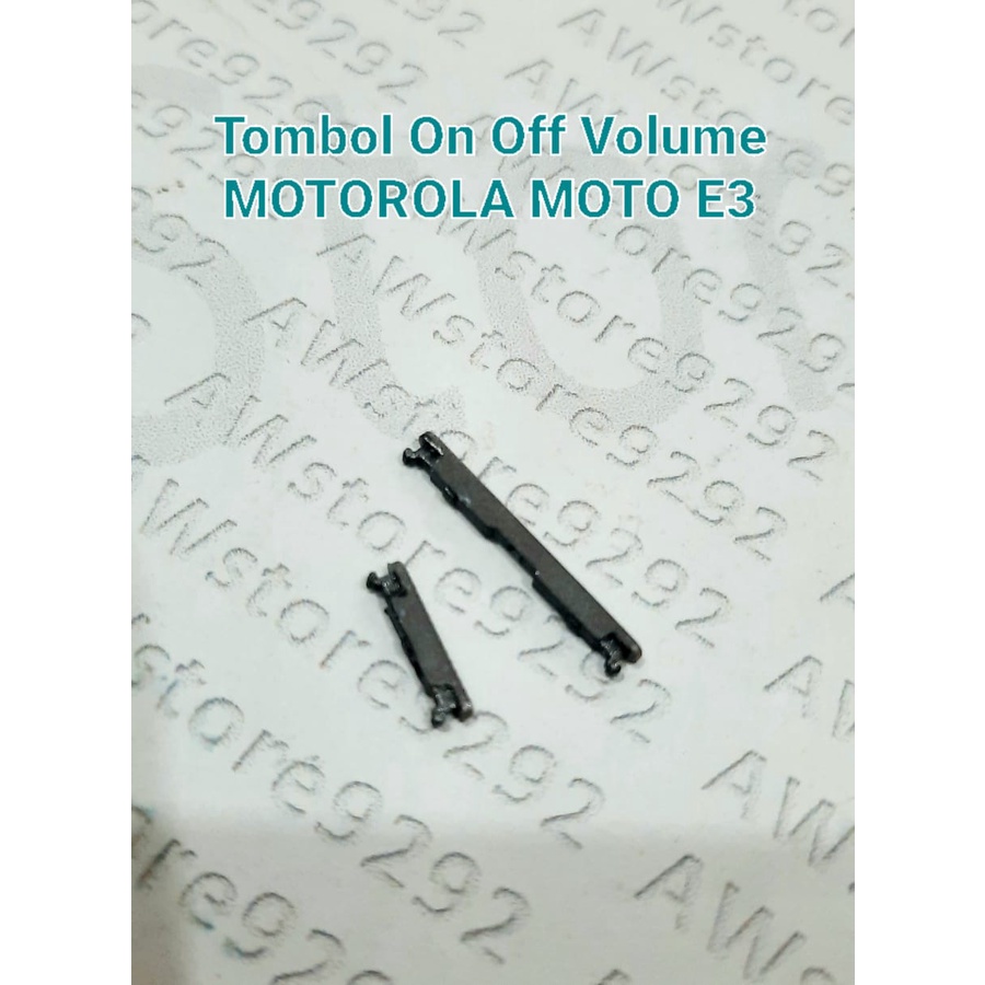 Tombol Power On Off dan Volume Luar MOTOROLA MOTO E3 E 3