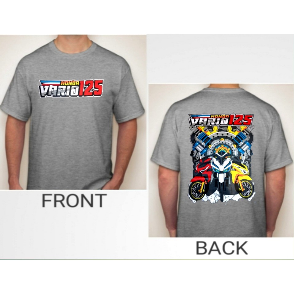 Promo Kaos Pria/Kaos Motor/Kaos Vario 125 Indonesia
