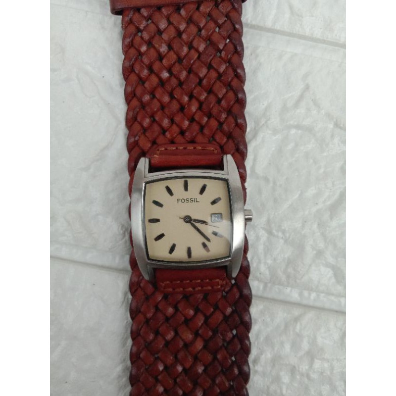 ❌SOLD❌ preloved fossil gaban kepang authentic.