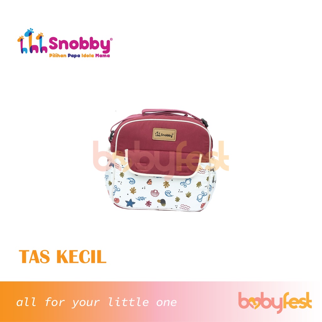 Snobby Tas Bayi Kecil Saku Print Beach Series TPT7172