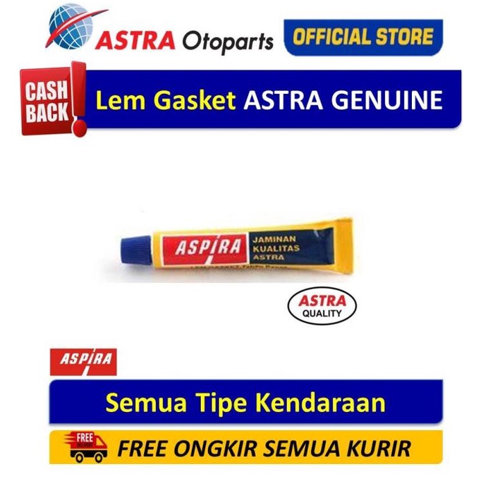 

Lem Gasket ASPIRA untuk SEMUA MOTOR ASTR4OTO Segera Dapatkan