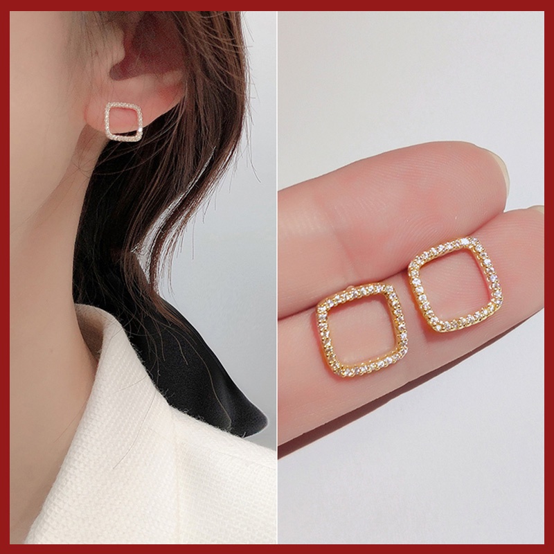 Anting Tusuk Sterling Silver 925 Untuk Wanita