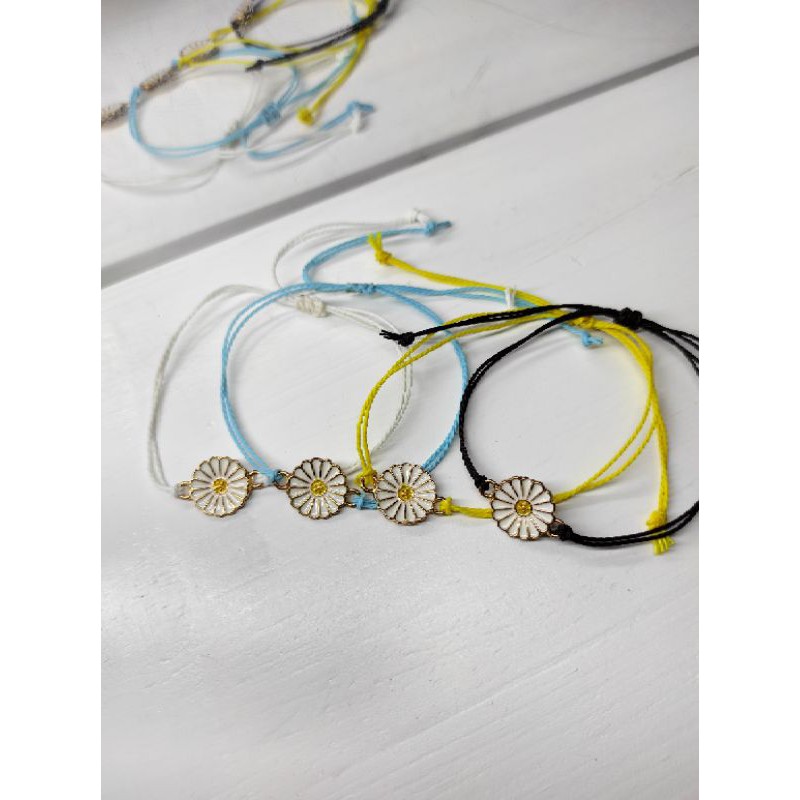 READY Sunflower Daisy Bracelet Gelang Bunga Matahari Haecan NCT Bunga Daisy Satuan