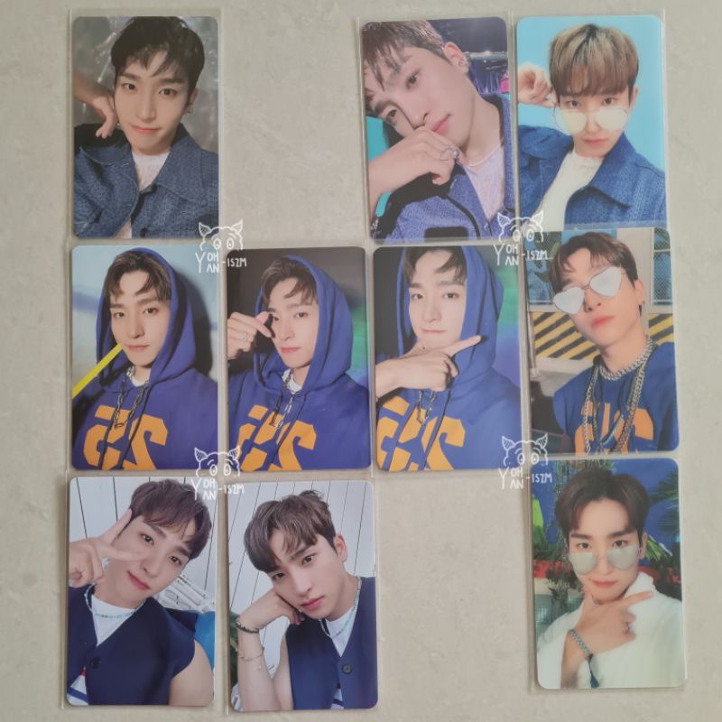 photocard pc sangyeon thrill ride thrilling kick bang spark splash lenti official