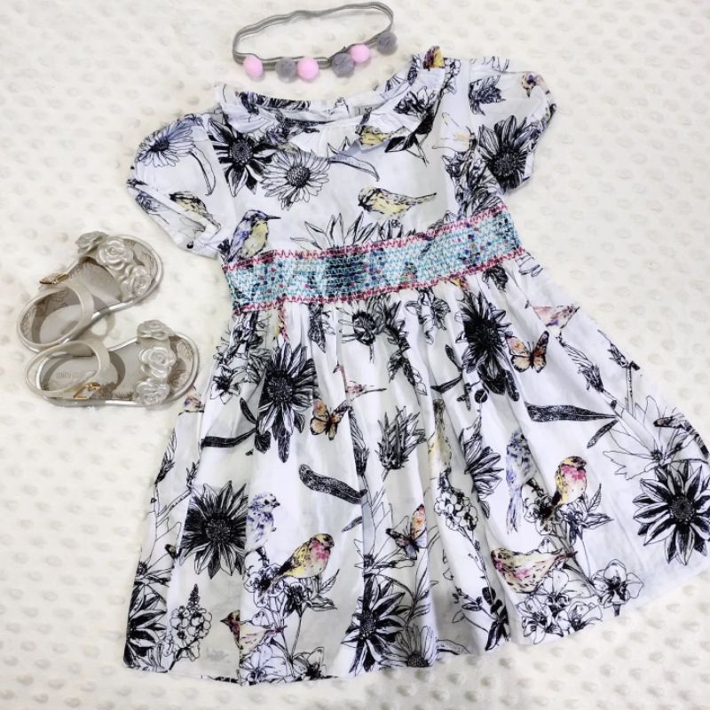 NEXT Baby Dress Smocked