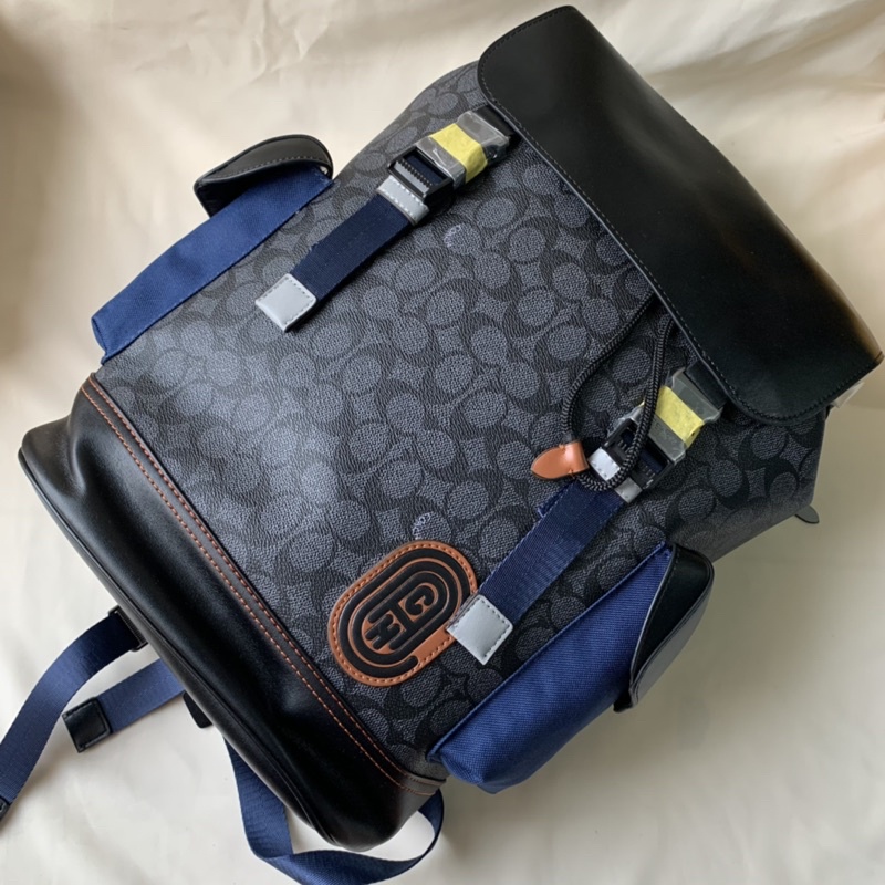 Coach Rivington Backpack in Signature Canvas With Patch (C79036)